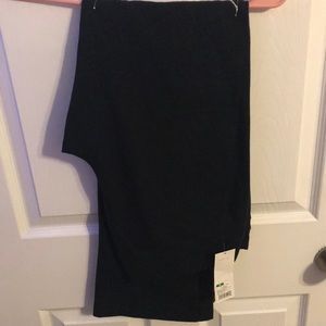 Straight Leg BootCut Black Maternity Pants